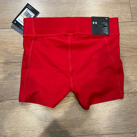 Under Armour Women's Red Shorts - Picture 5 of 6